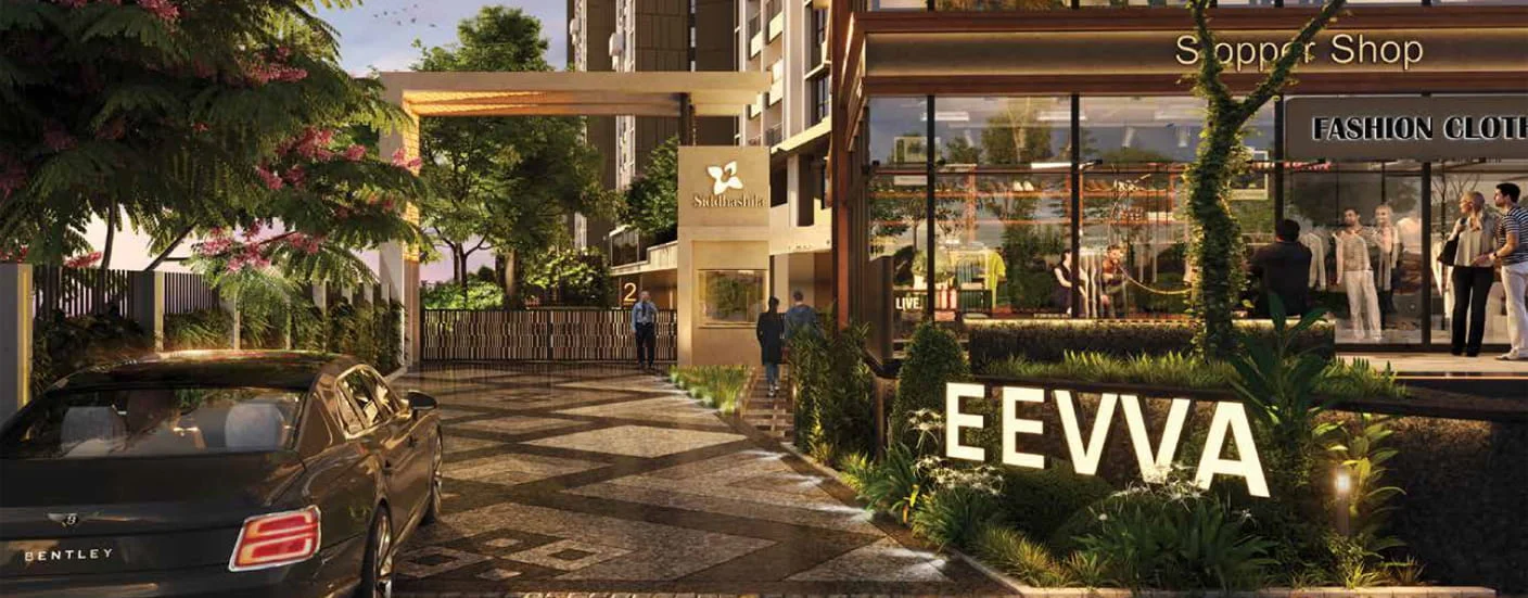 Siddhashila EEVVA Punawale Entrance Gate Image